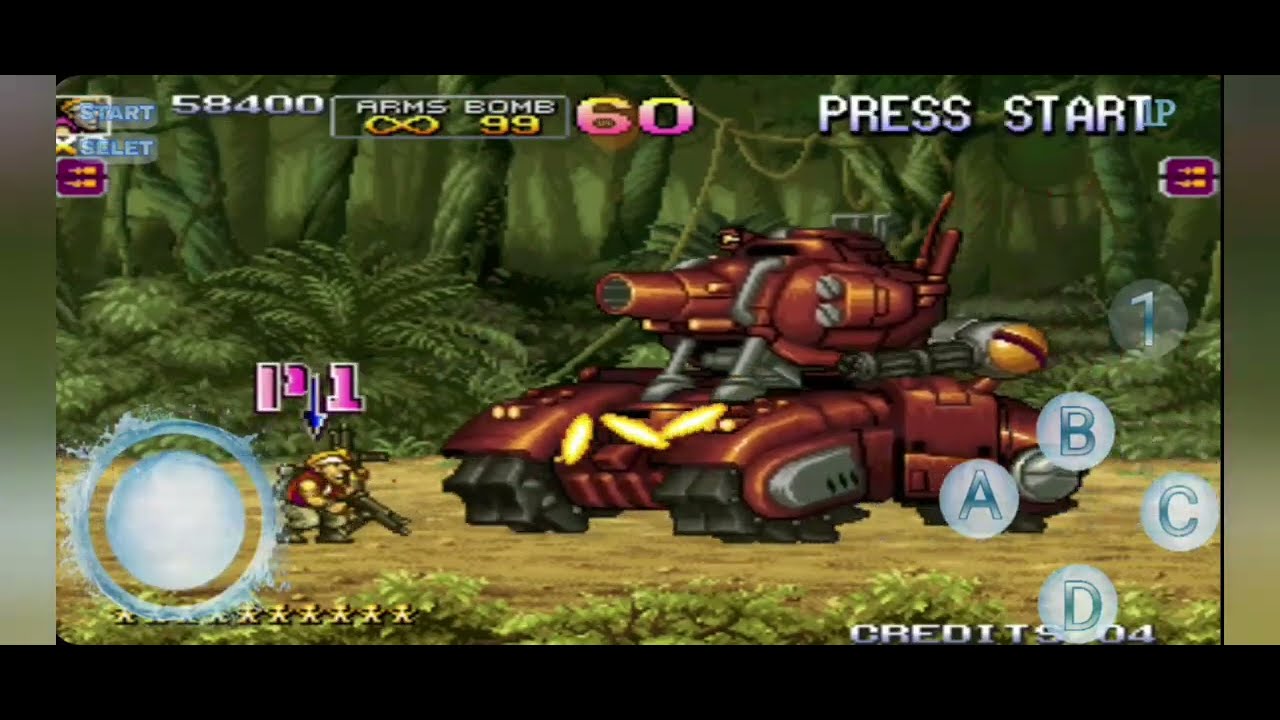 METAL SLUG 5 Autos y Armas hack para FBA android