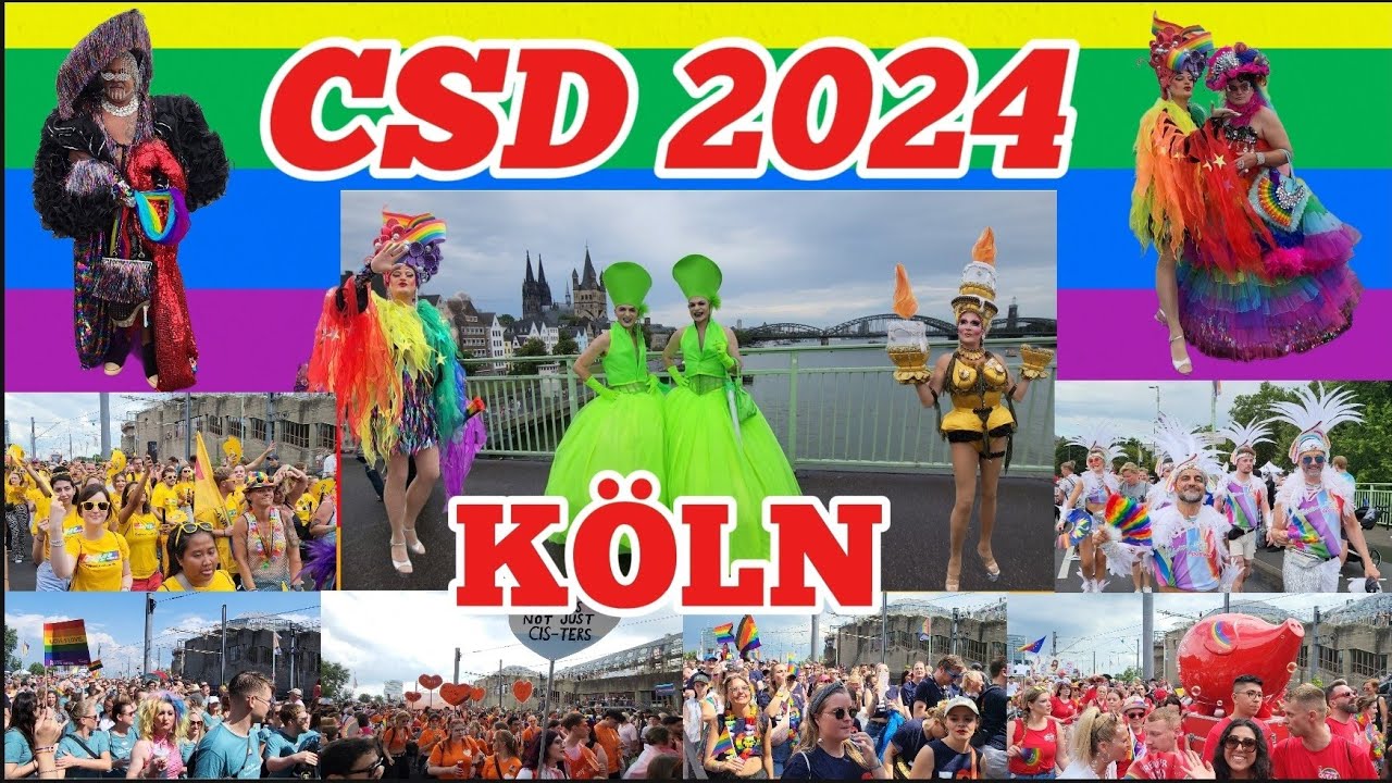 CSD Köln 2024 || Cologne Pride || Christopher Street Day in Cologne