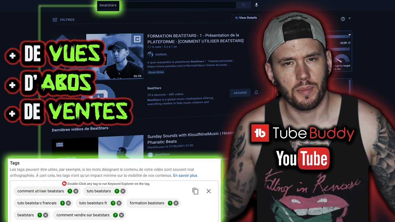 COMMENT faire PLUS DE VUES sur tes TYPE BEATS (YouTube + TubeBuddy)