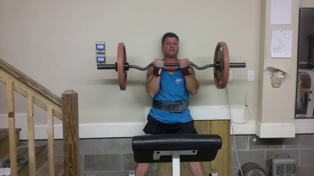 Strict Curl training with Coop, Day 1/Week1