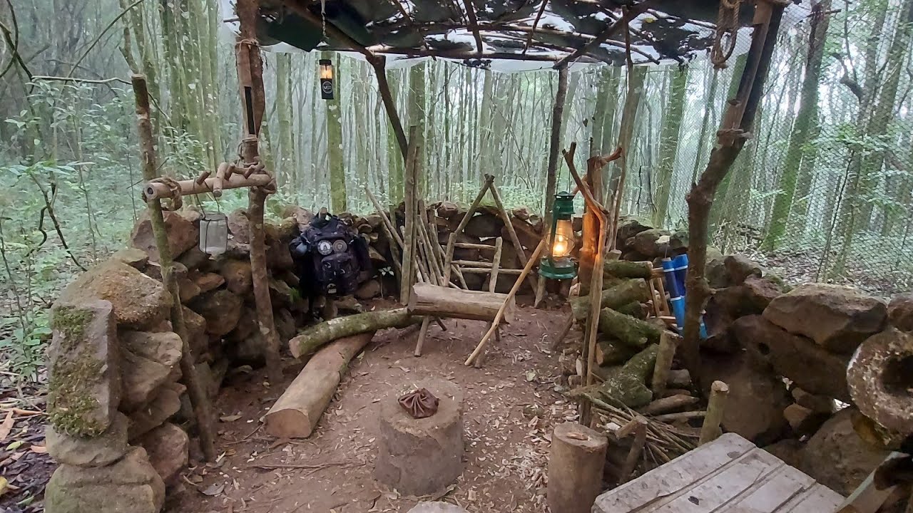 bushcraft, entalhe e a paz do mato !!!