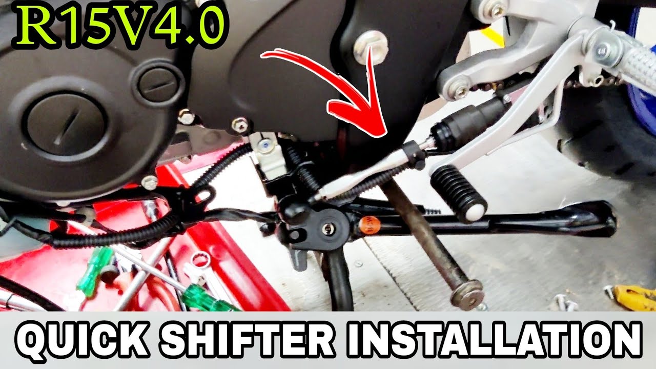 Quick shifter installation | R15v4.0 | tamil | raghudsp