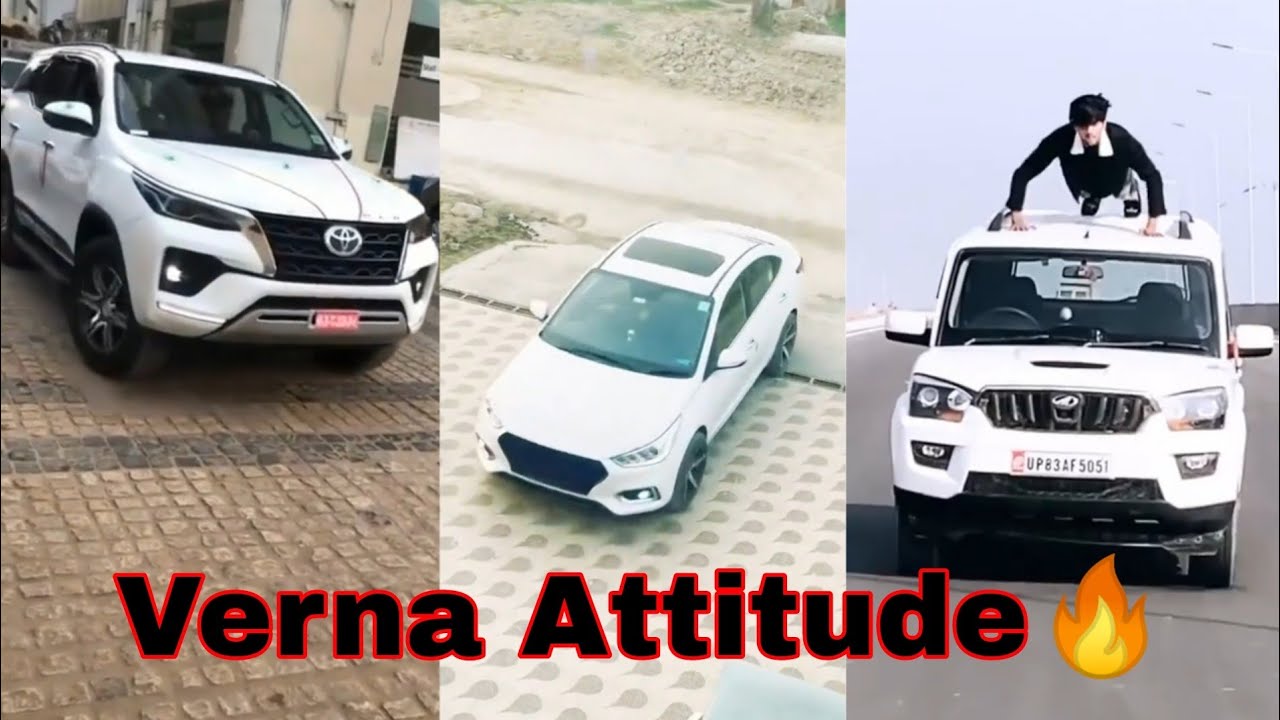 New modified Verna🔥Vs Fortuner👹Vs Scorpio lover viral video 2021||M.H.A TikTok|#modifiedverna