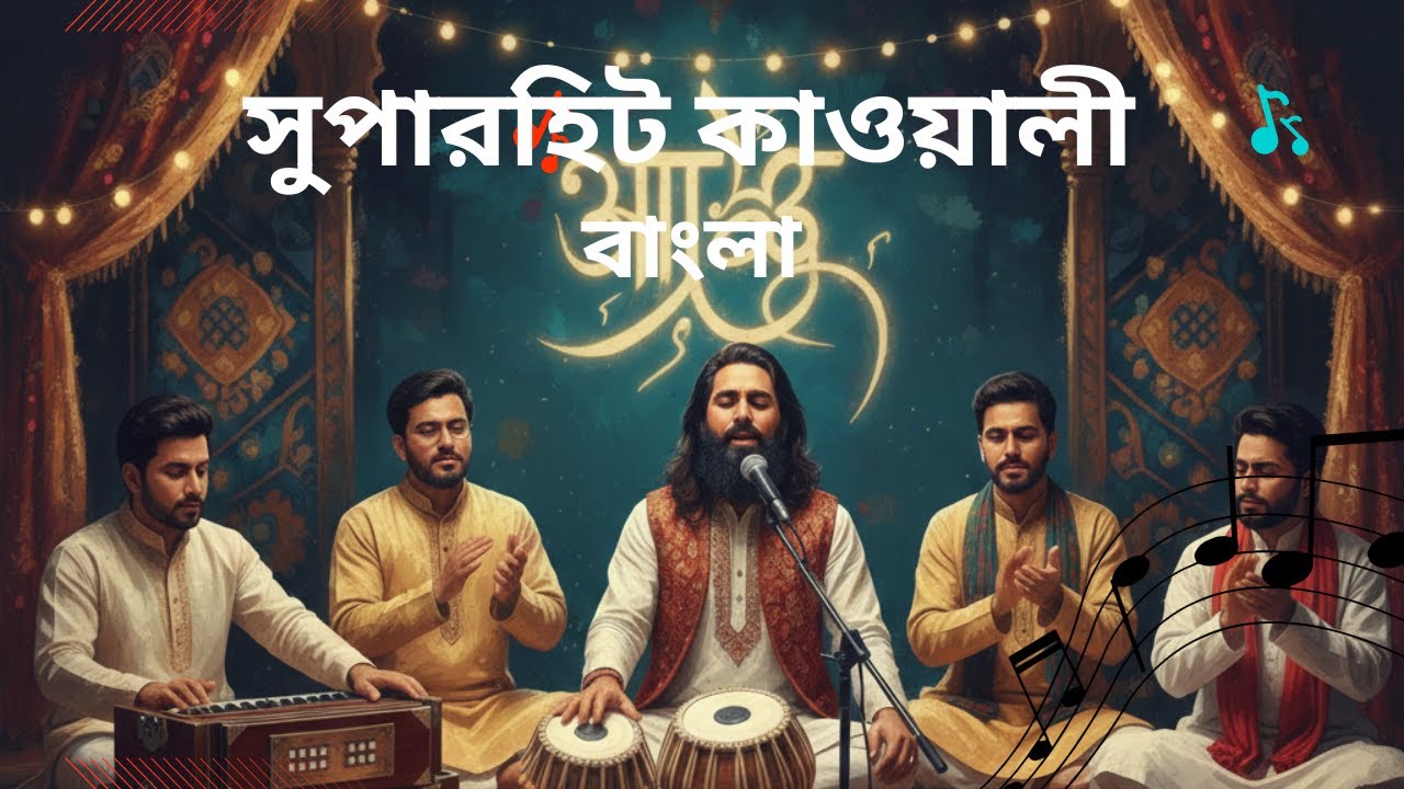 সকালে উঠিয়া আমি মনে মনে বলি | হৃদয় ছোঁয়া বাংলা কাওয়ালি | Spiritual Bangla Qawwali #trending 