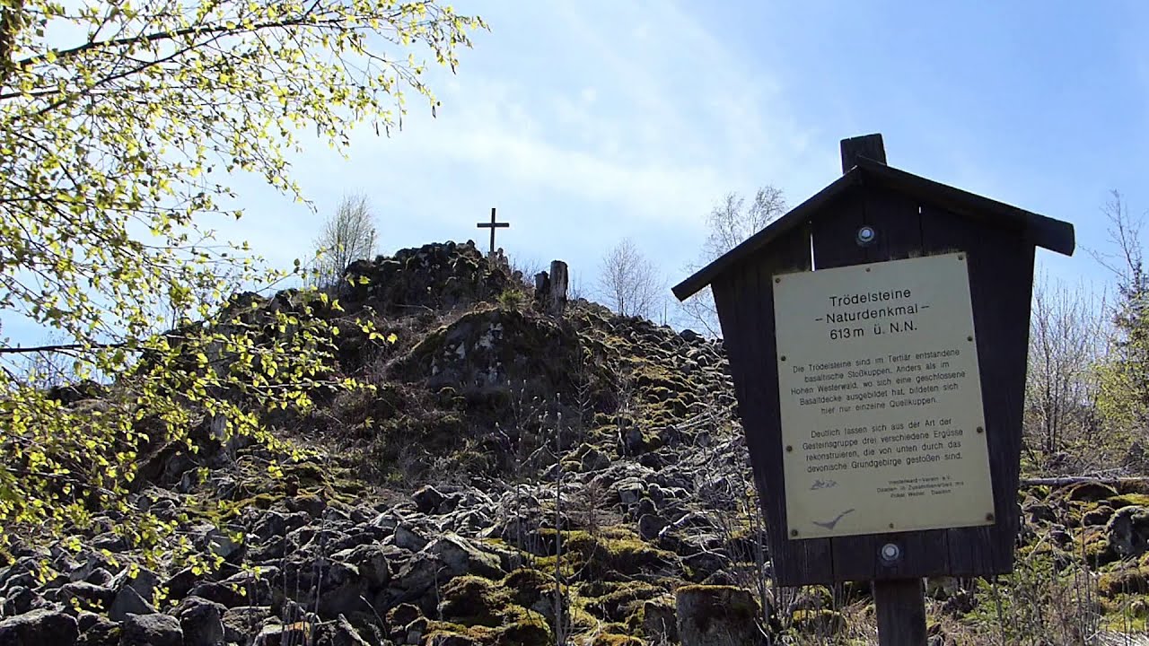 Trödelsteine (Rheinland-Pfalz) und Dreiländereck NW-HE-RP • Ende April 2023