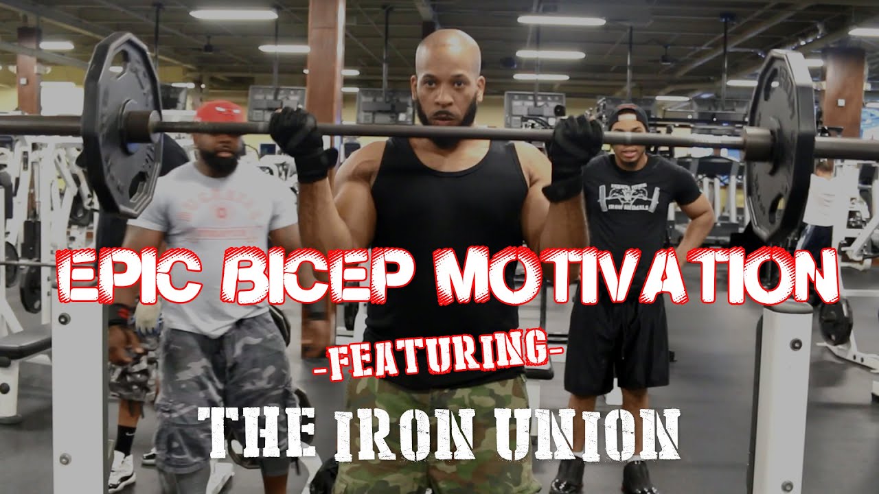EPIC BICEP MOTIVATION WITH THE IRON UNION #smallchannelsunite