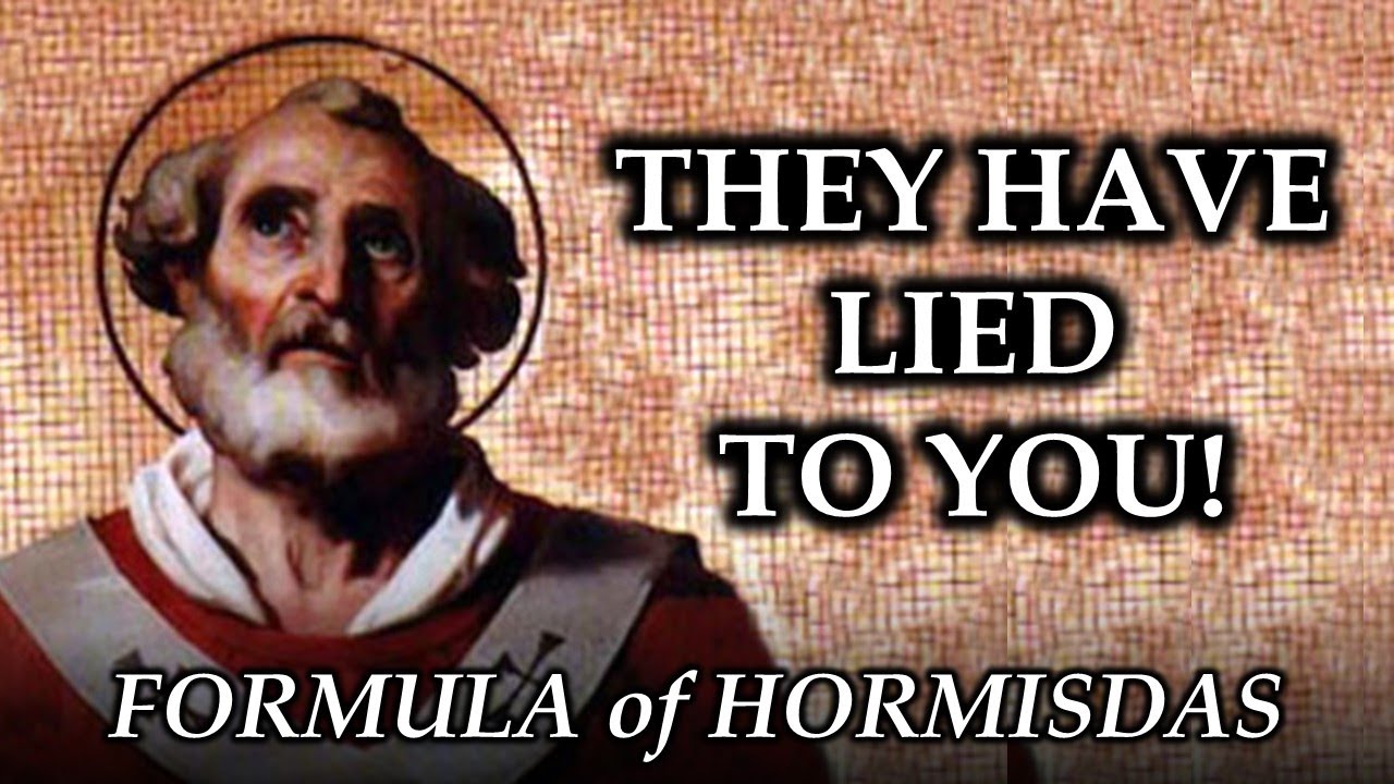 Formula of Hormisdas: Papal Proof Text?