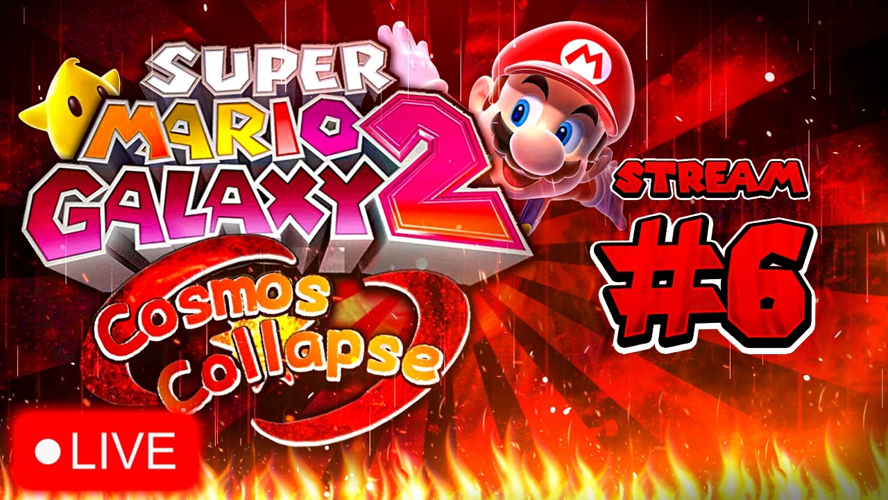 Playing MODDED Kaizo Super Mario Galaxy 2 (Cosmos Collapse #6)