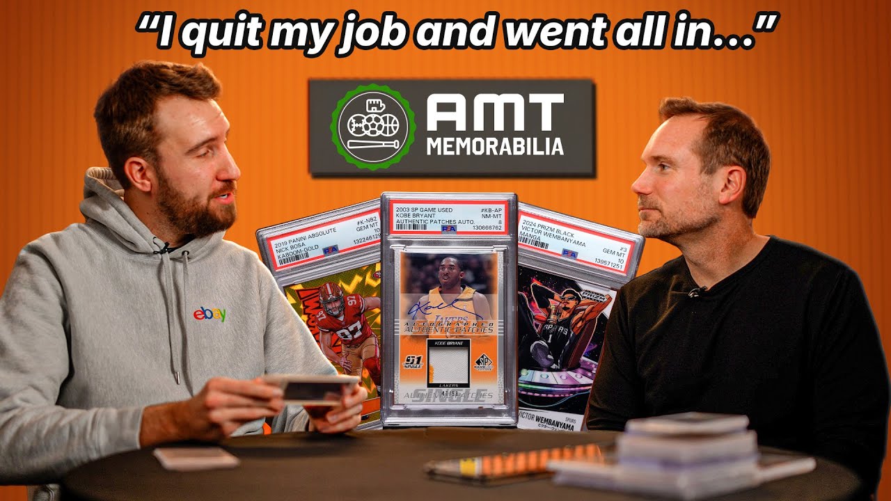 He Quit His Accounting Job to Sell Sports Cards Full-Time