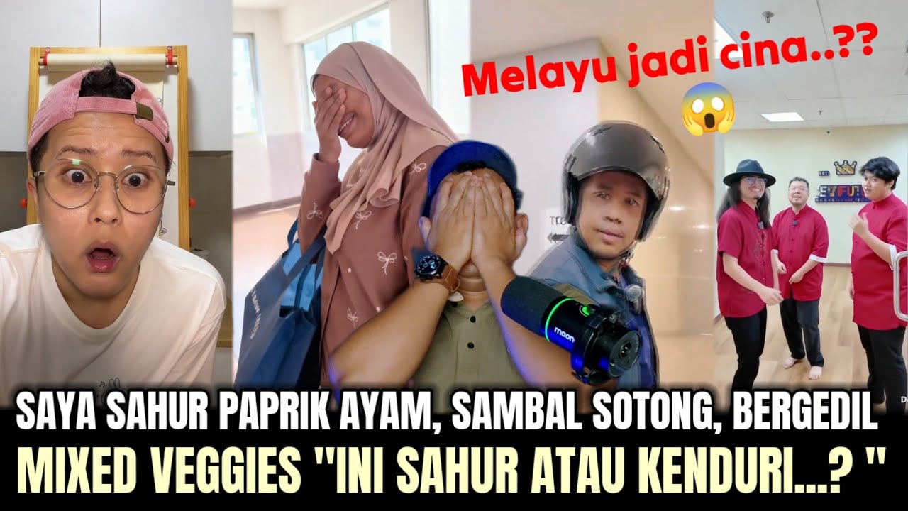 PUASA DI MALAYSIA BIKIN KAGET😱ORANGNYA SANTAI TAPI BIKIN NGAKAK😂