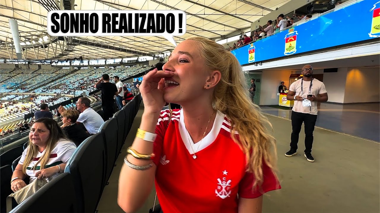A SULISTA REALIZOU SEU SONHO DE IR NO MARACAN&Atilde;