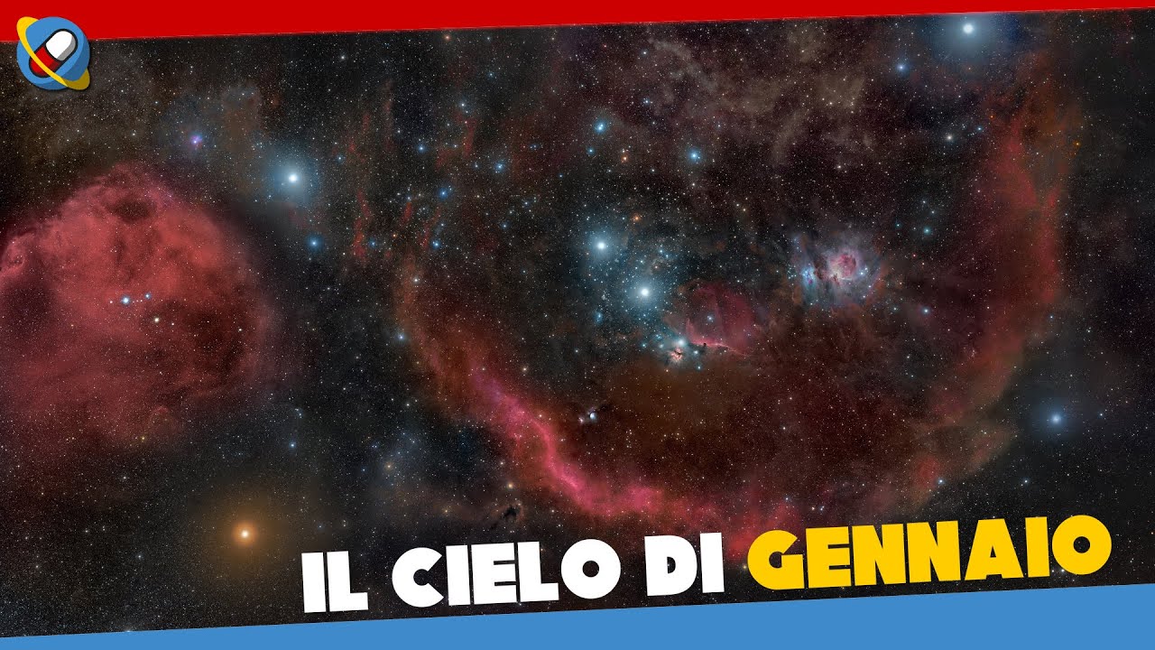 ASTROFOTOGRAFIA - Il CIELO di GENNAIO. L'UNICORNO traina con sé la risalita dell'AURIGA!