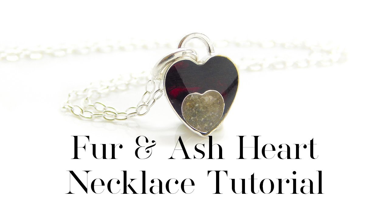 YT Fur and Ash Heart Necklace