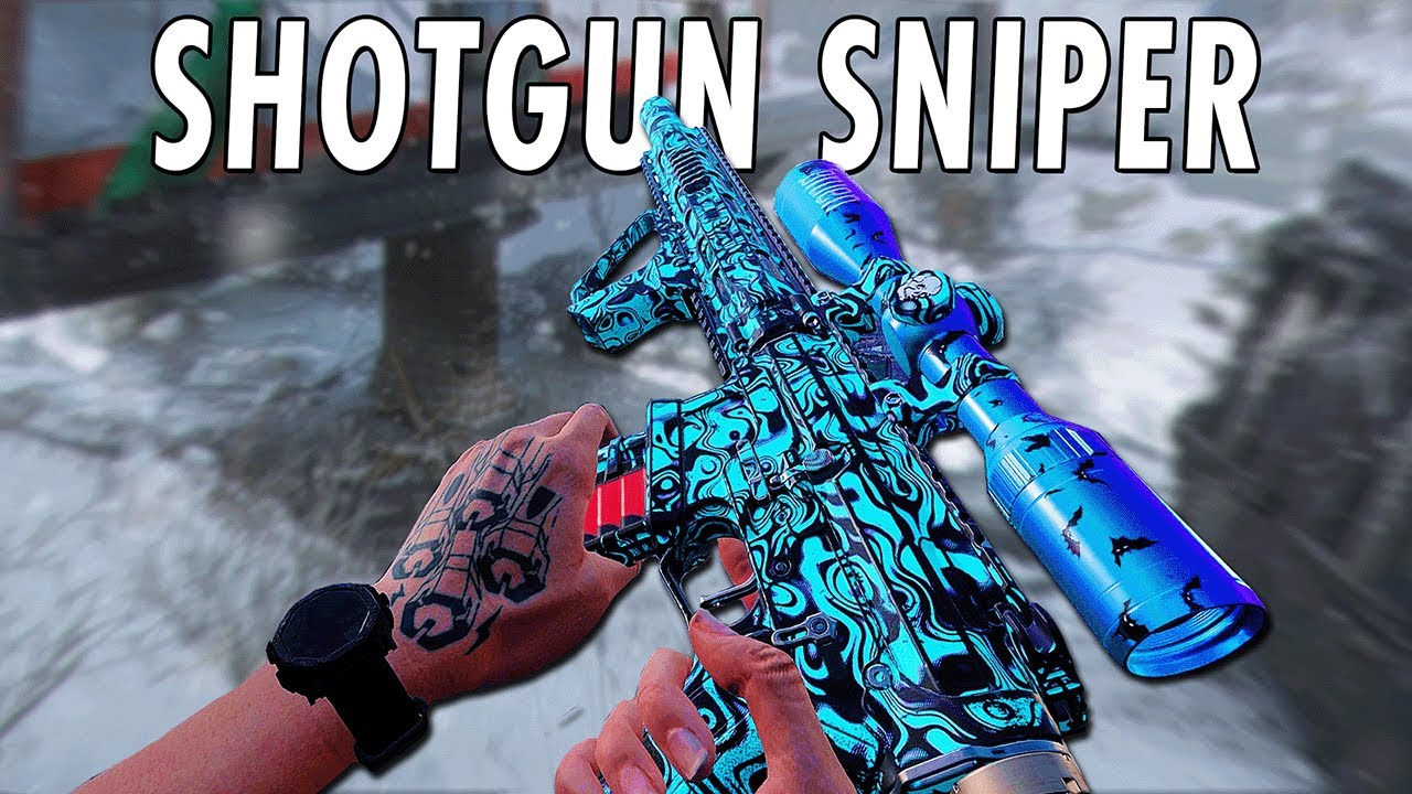 I made a FULL AUTO SHOTGUN SNIPER and Everyone was PISSED