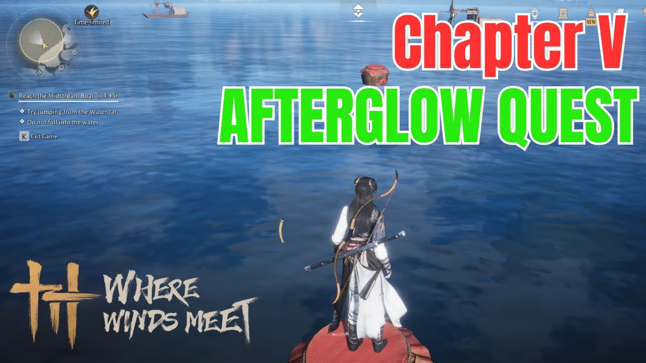 Where Wind Meet - How to complete the wine jar challenge | Volumn V Afterglow Quest | No Commentary