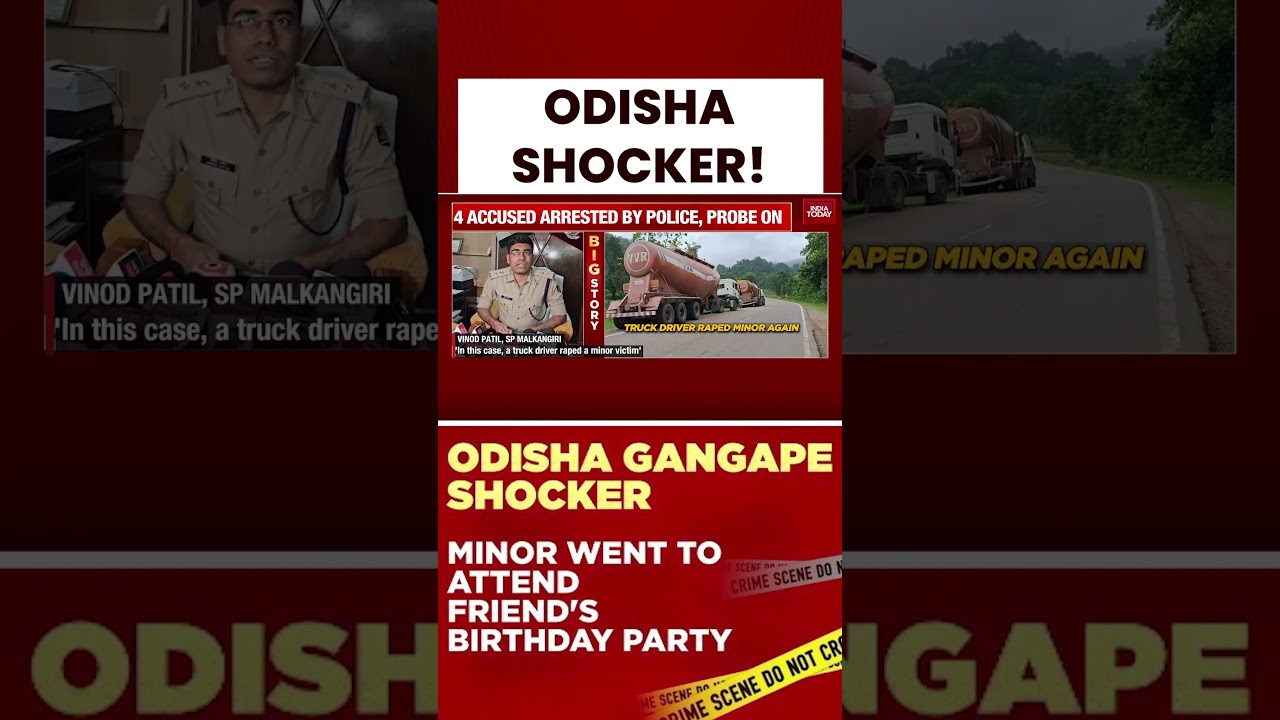 Odisha Shocker: Minor Gang-Raped, Escapes, Then Assaulted Again; 4 Arrested | India Today