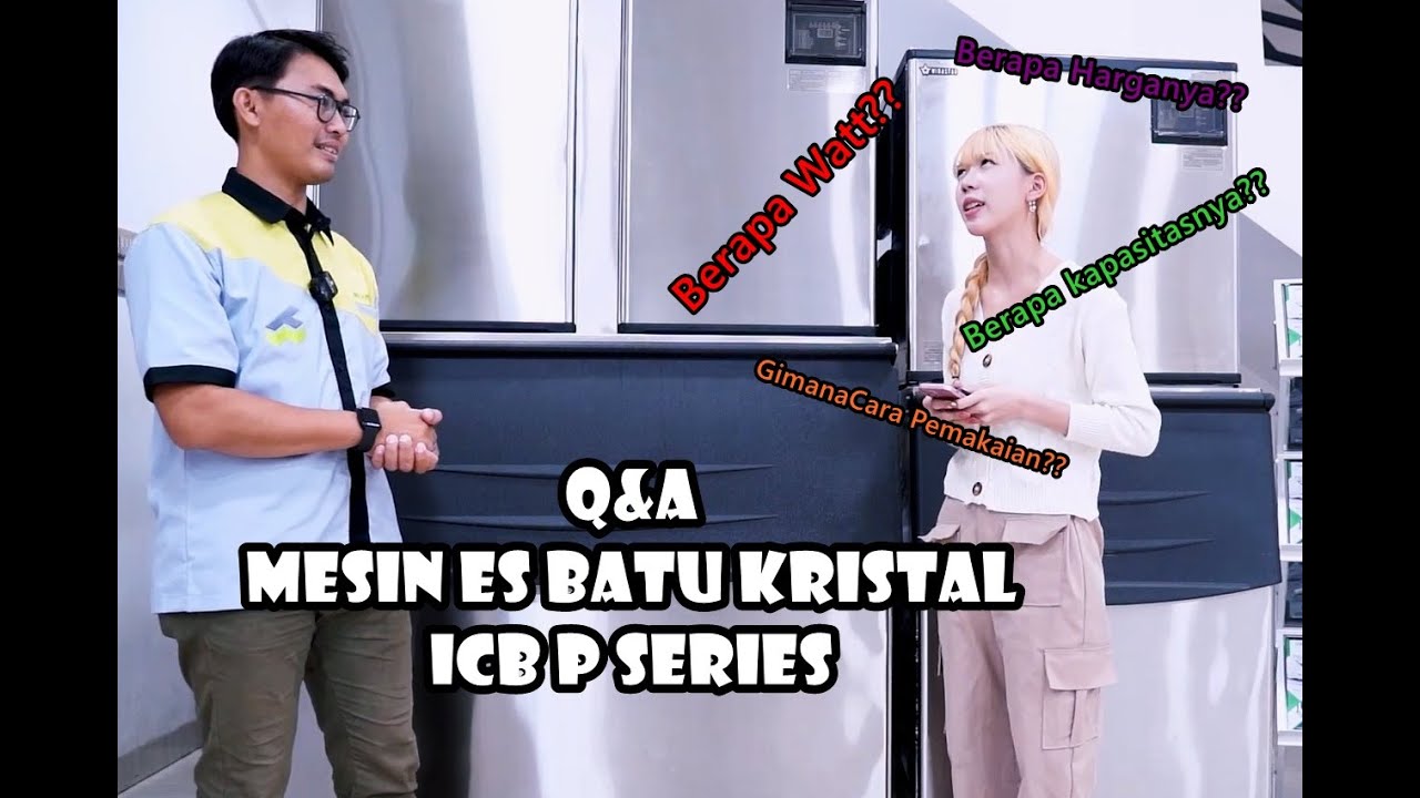 MESIN CETAK ES BATU KRISTAL BUAT USAHA ICB 2000 #esbatu