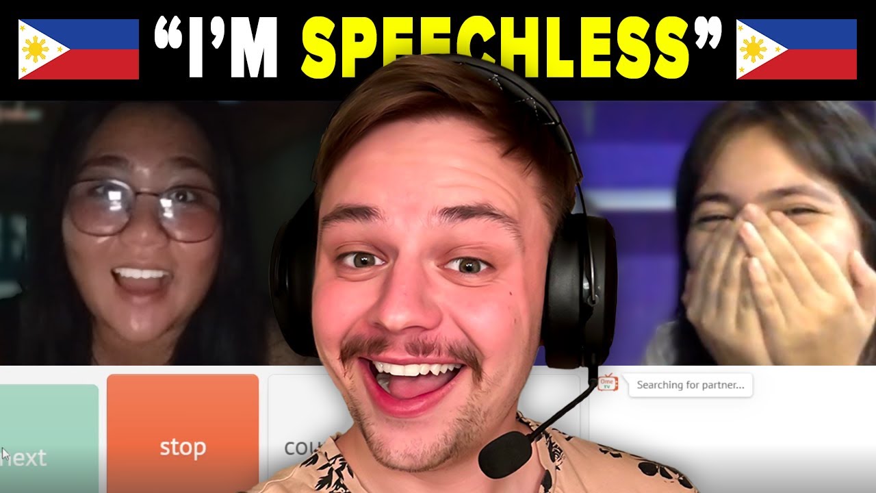 White Guy Leaves FILIPINOS Speechless on Omegle!