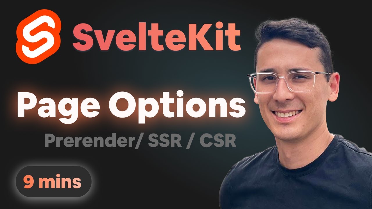 SvelteKit: Page Options (Prerendered/SSR/CSR)