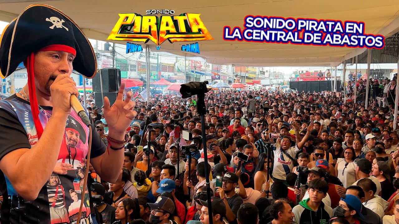 SONIDO PIRATA EN LA CENTRAL DE ABASTOS PUEBLA NAVE B