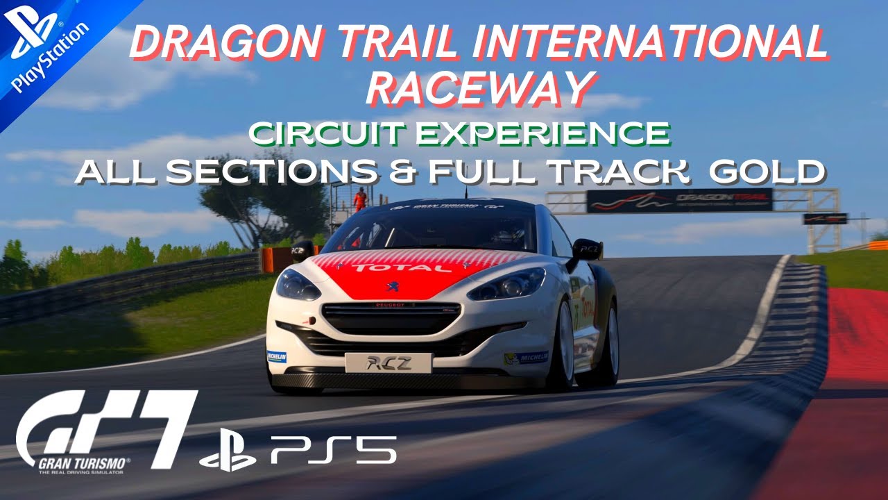 Gran Turismo 7  Dragon Trail - Peugeot RCZ Gr.4 PS5 Circuit Experience Gold
