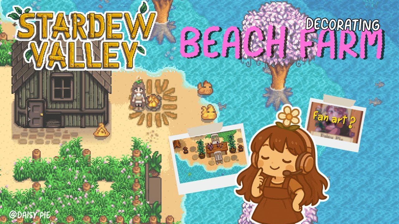 Cozy Beach Farm Makeover | Stardew Valley