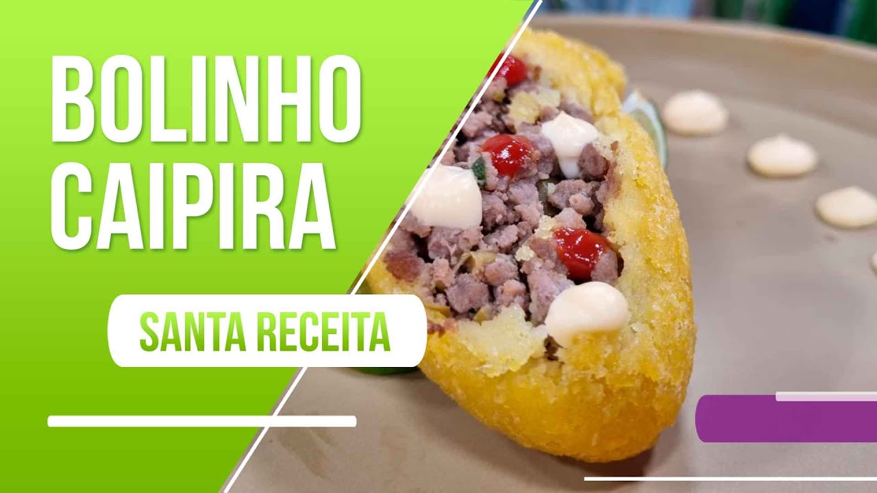 Um clássico da culinária valeparaibana: o autêntico bolinho caipira!
