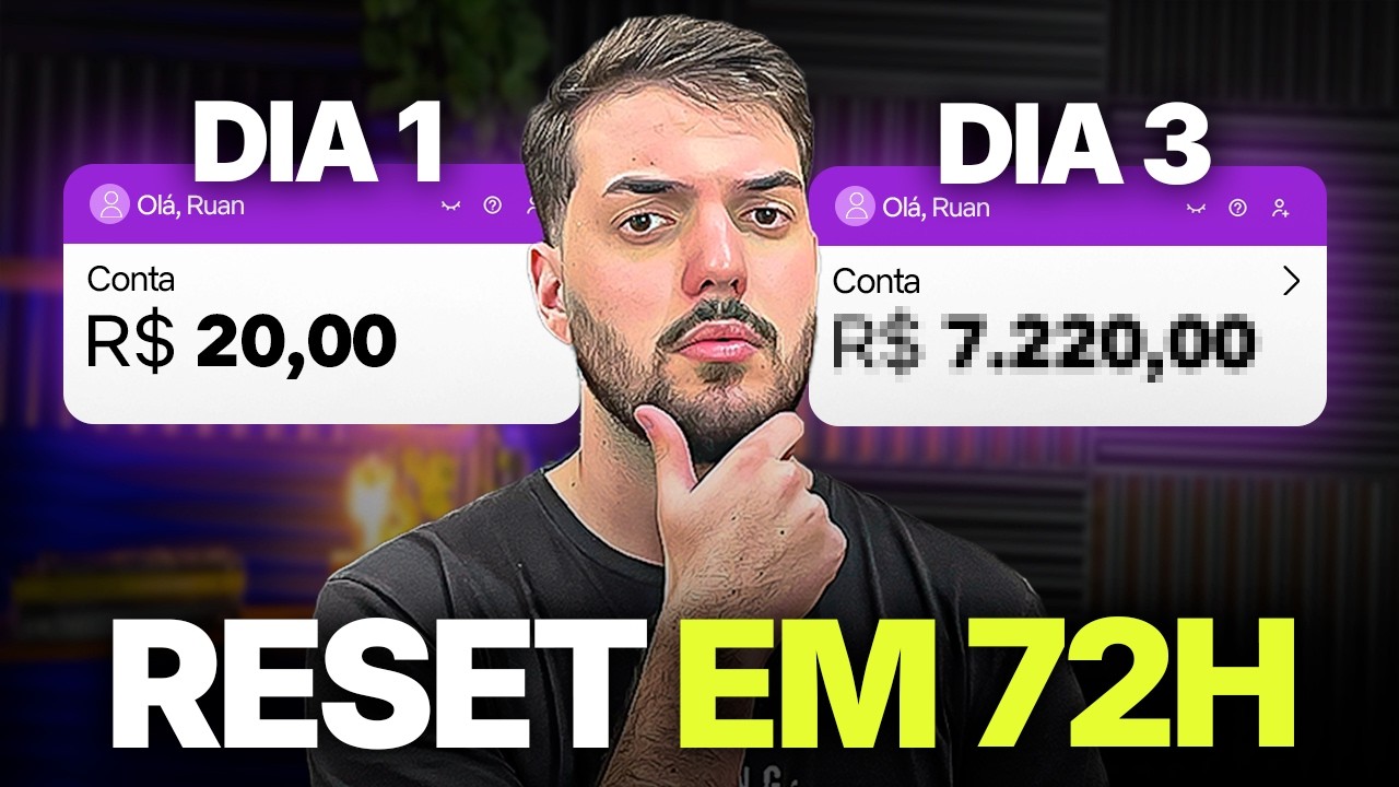 RESET FINANCEIRO EM 72 HORAS | Organize sua vida em 3 dias