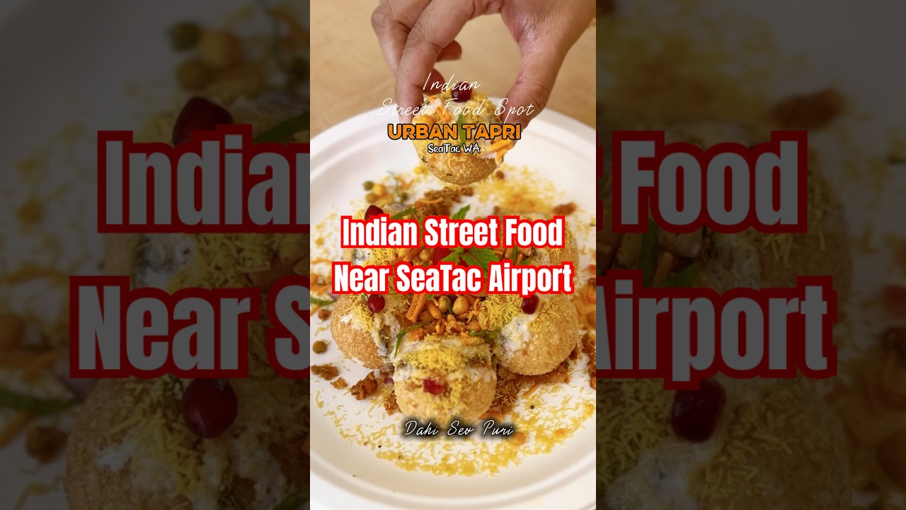 Indian Steet Food Spot near SeaTac Airport #seattlehalal #seattlefood #seatac #seattle #indianfood