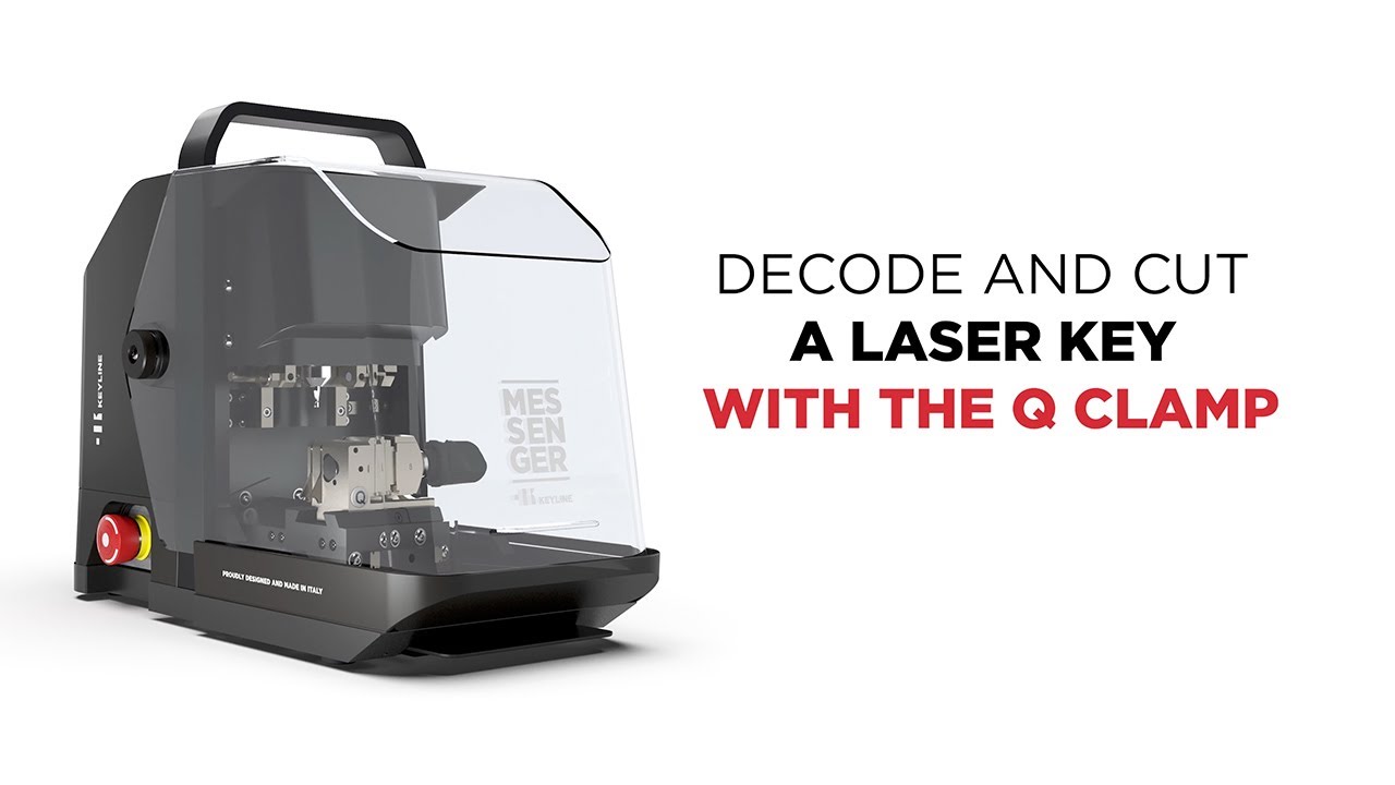 Messenger - Decode and Cut a laser key with the Q clamp
