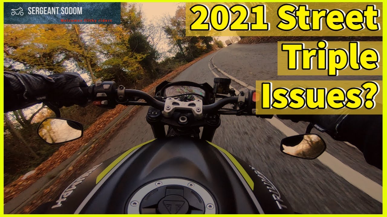 2021 Triumph Street Triple 765rs- A few Annoying Issues