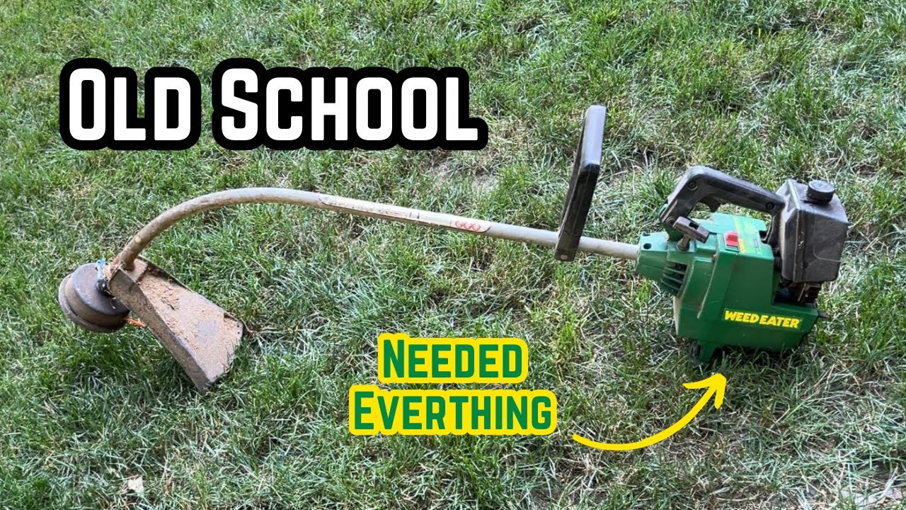 Estate Cleanout 1988 WeedEater GTI 15 String Trimmer, Let’s Get It Going