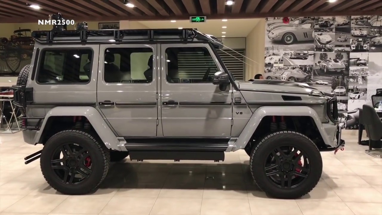 مرسيدس 2018 برابوس 4X4 550 hp نسخة ادفينتشر  brabus 4x4² 550 يوصل السعوديه