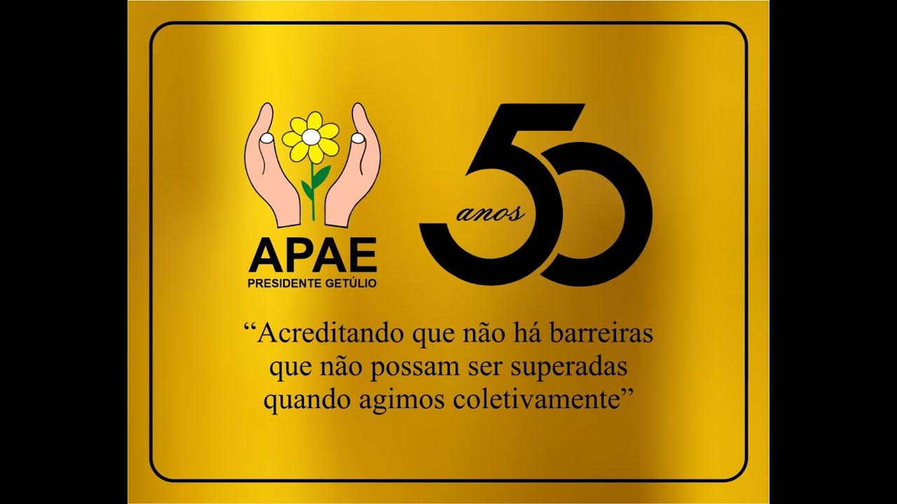 APAE de Presidente Getúlio 50 Anos