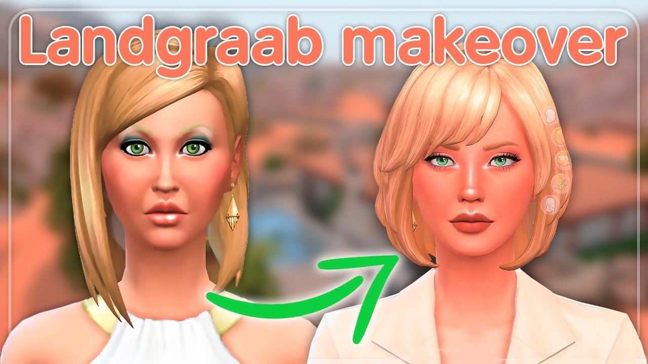 Семья Ландграаб 👑 мейковер // townie makeover The Sims 4