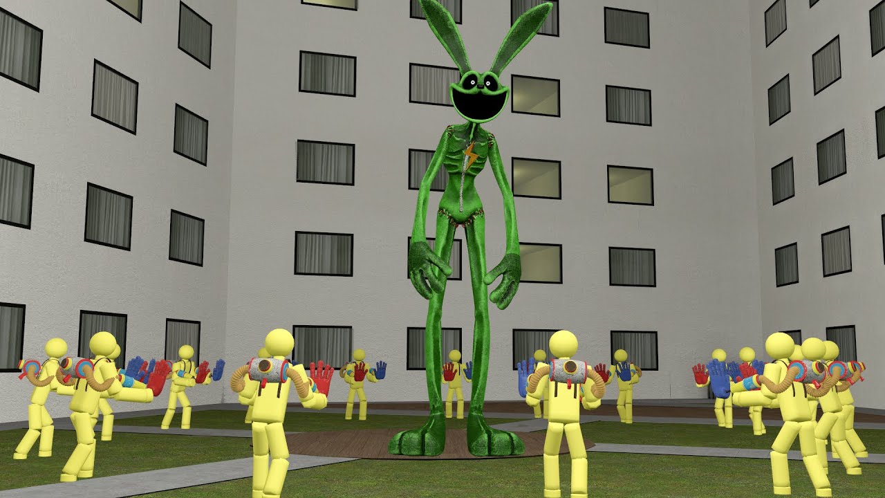 THE MUTANT HOPPY HOPSCOTCH was surrounded, but something went wrong... (Garry's Mod)