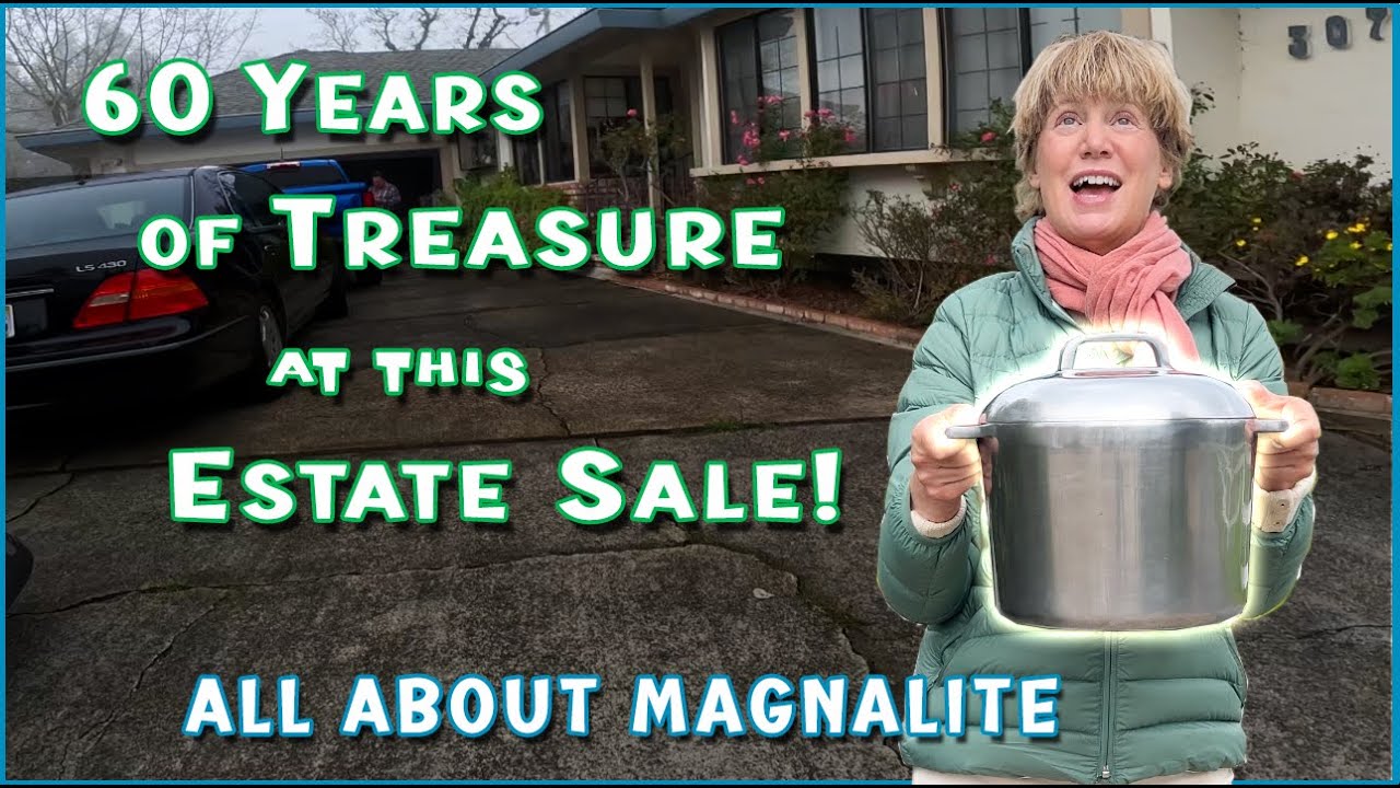Finding Incredible Resell Treasures & Vintage Magnalite Cookware! All About  Wagner Ware Magnalite
