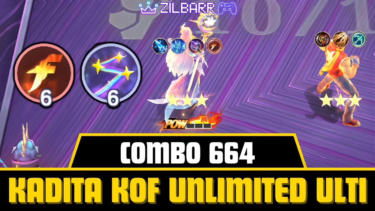 KADITA K.O.F UNLIMITED ULTI! COMBO 6 LUMINEXUS 6 KOF AUTO WIN! MAGIC CHESS GO GO SEASON 4!