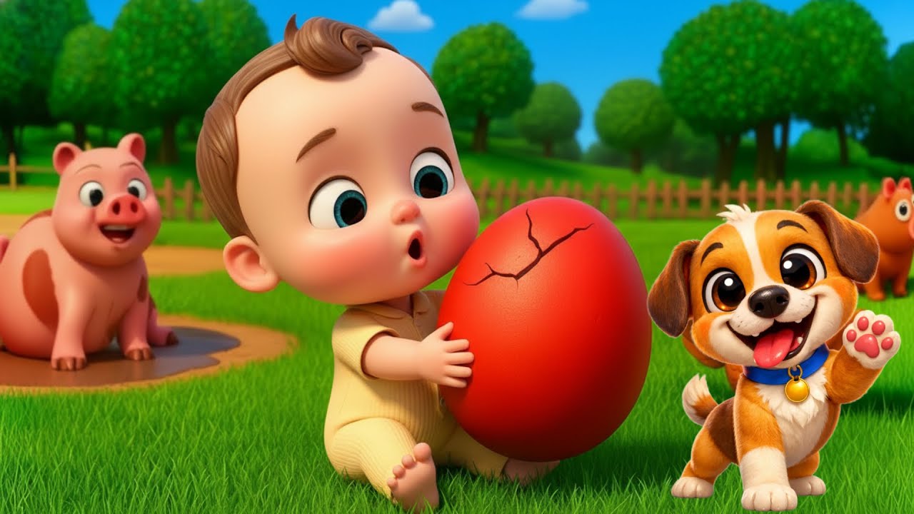 Humpty Dumpty Sat on a Farm + More Dudu dada Nursery Rhymes & Kids Songs