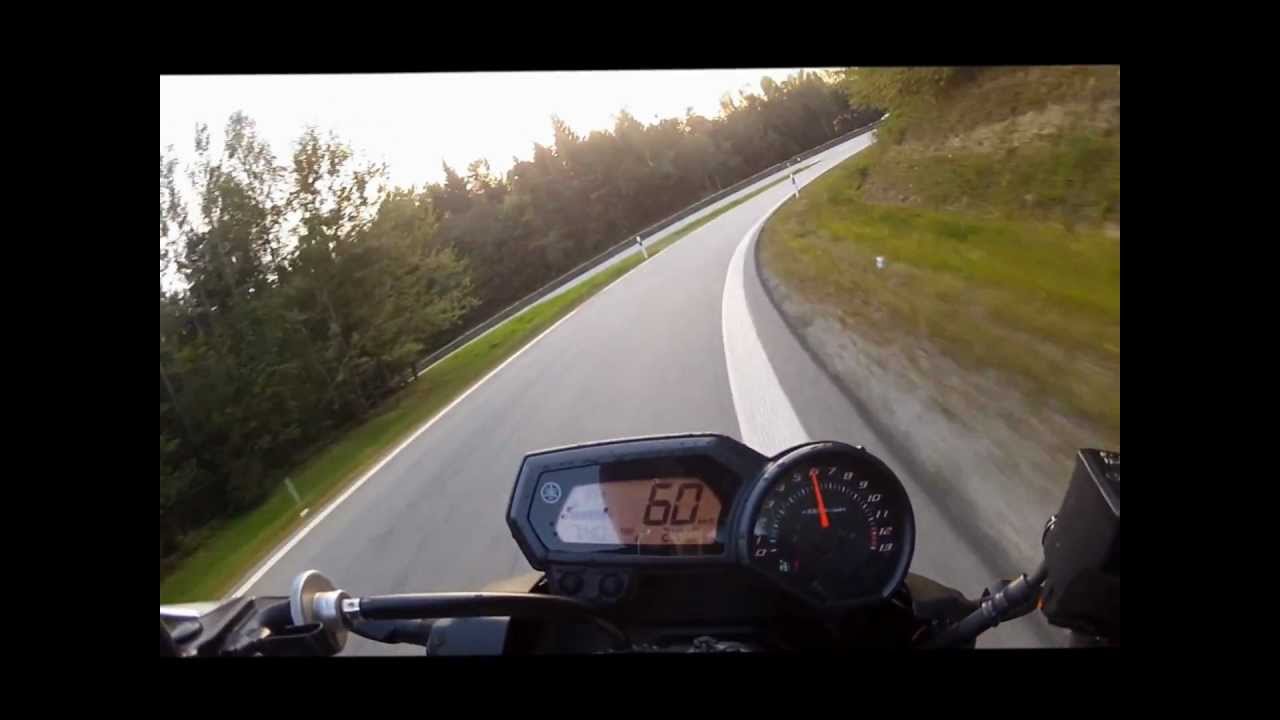 Yamaha XJ6 Landstraße und Autobahn