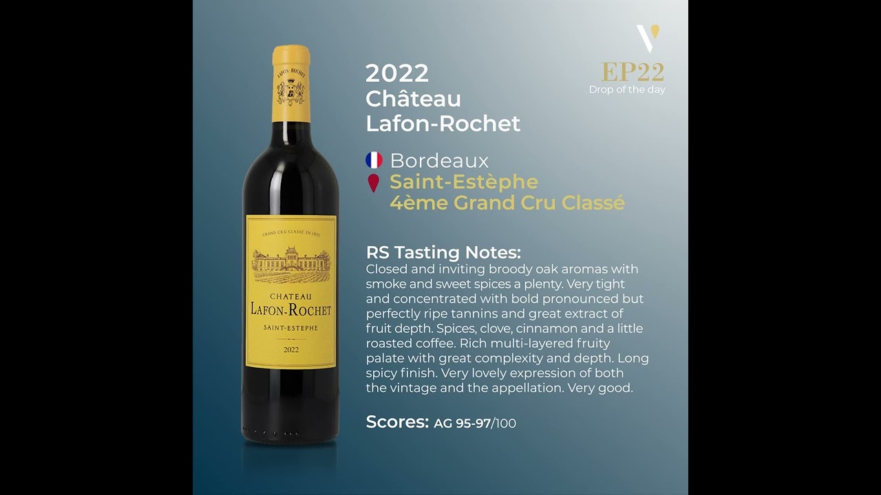 Drop of the Day: 2022 Ch&acirc;teau Lafon-Rochet