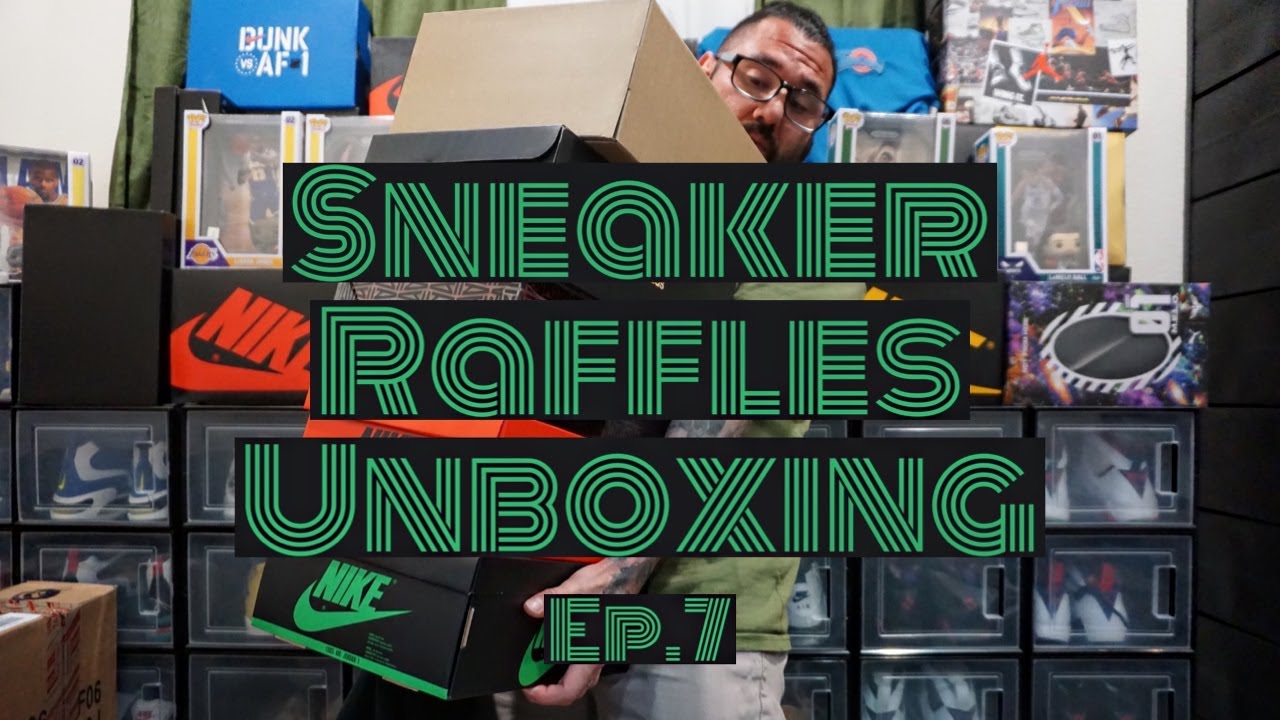 Sneaker Raffles Unboxing Ep.7
