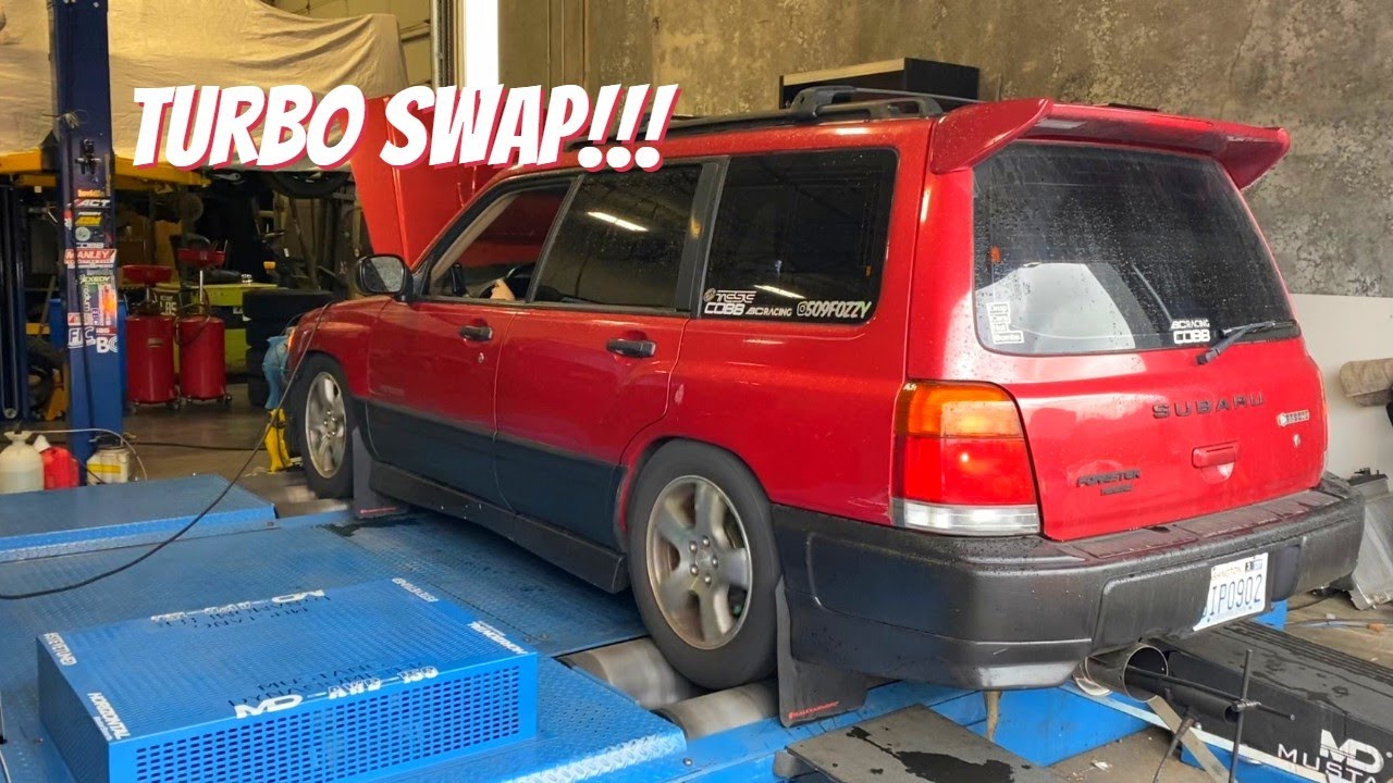 Box Forester Turbo Swap Dyno Tune