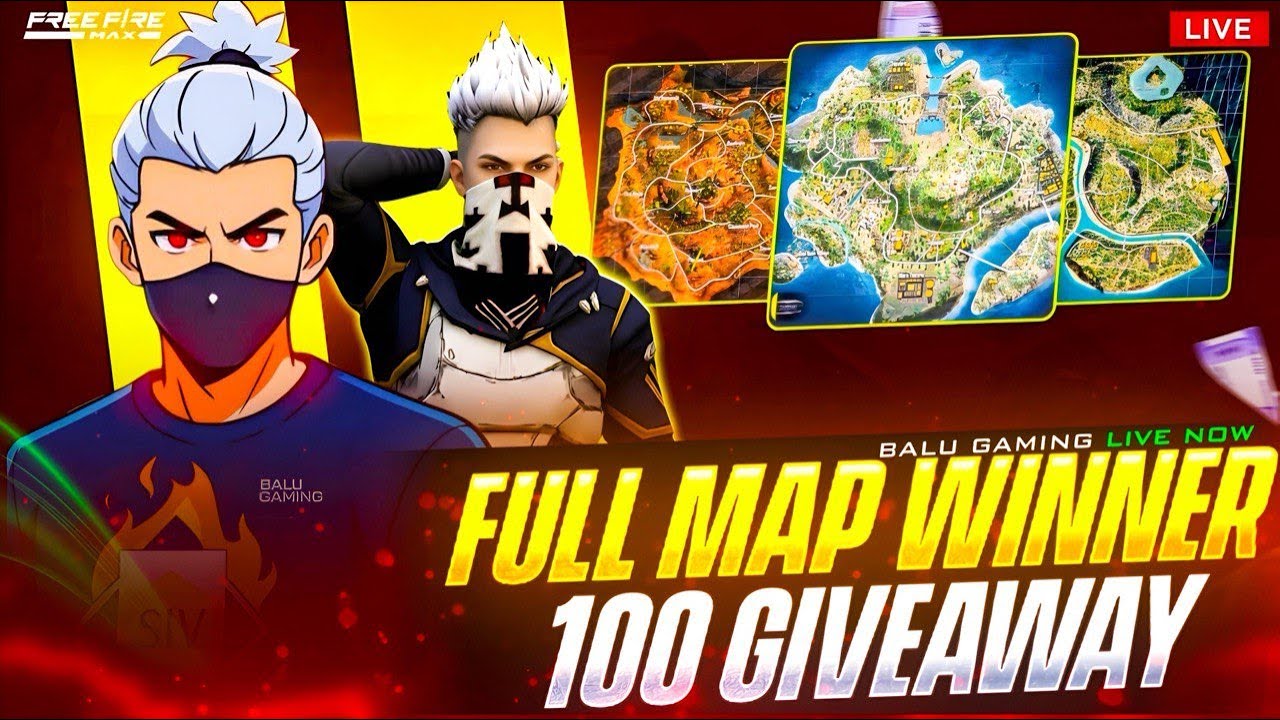 365DAYS GIVEAWAY SERIES DAY37 FULL MAP GIVEAWAY BALUGAMING IS LIVE