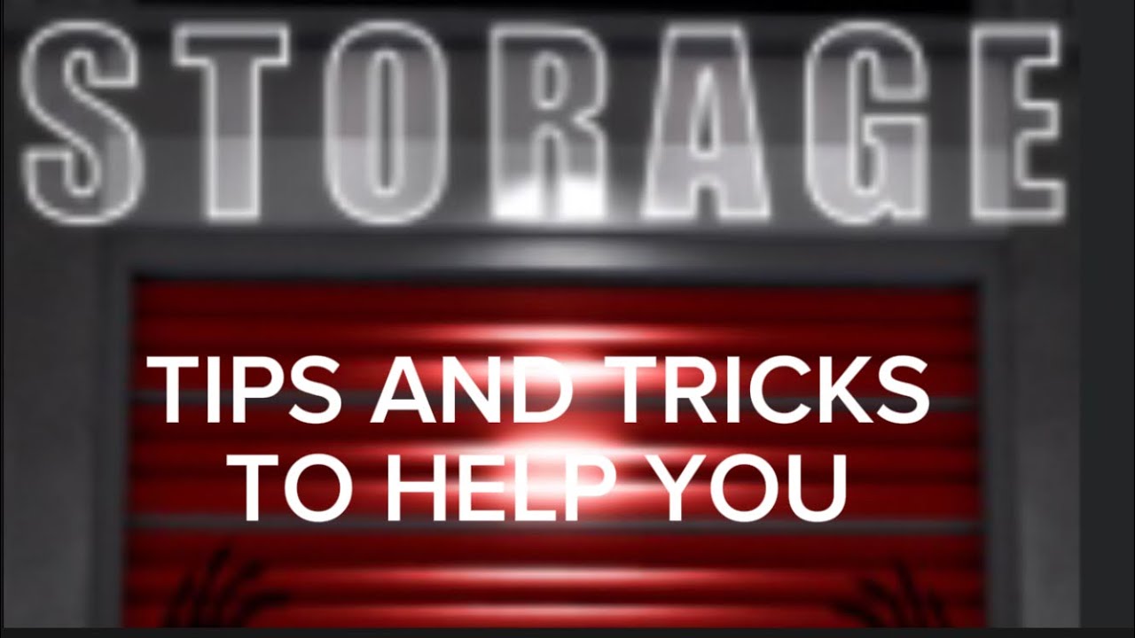 The Storage ROBLOX - Tips And tricks