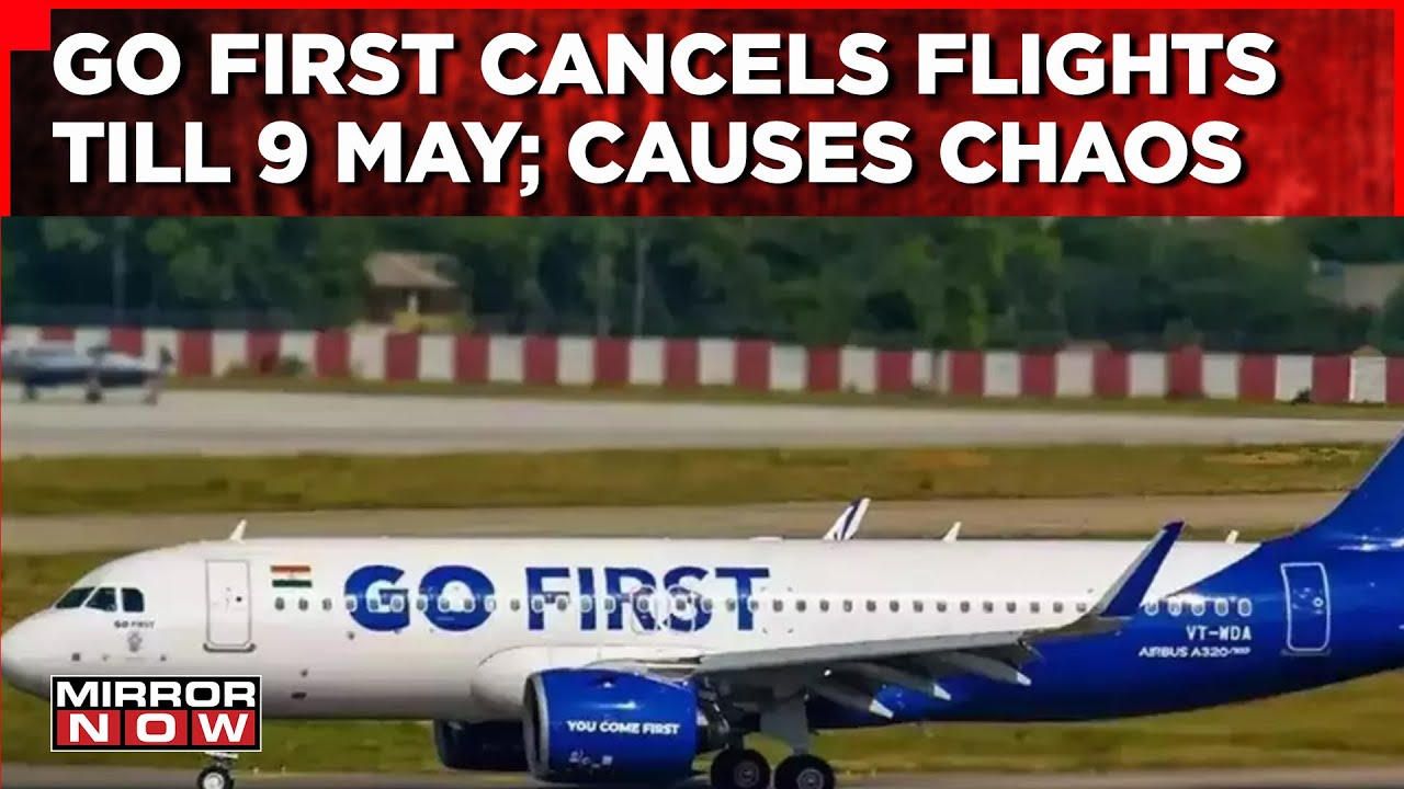 Go First Cancels Flights Till 9 May; 'Bankrupt' Airlines Offers Full Refund To Passengers |Top News