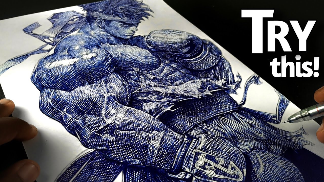 Stop Drawing Normally with Pen Instead....