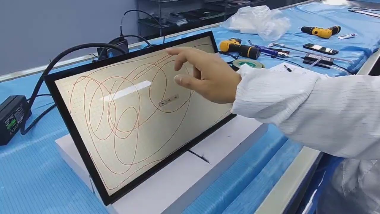 light up the display，Industrial LCD Display，Industrial Monitor，TFT with Touch Panel，High Brightness
