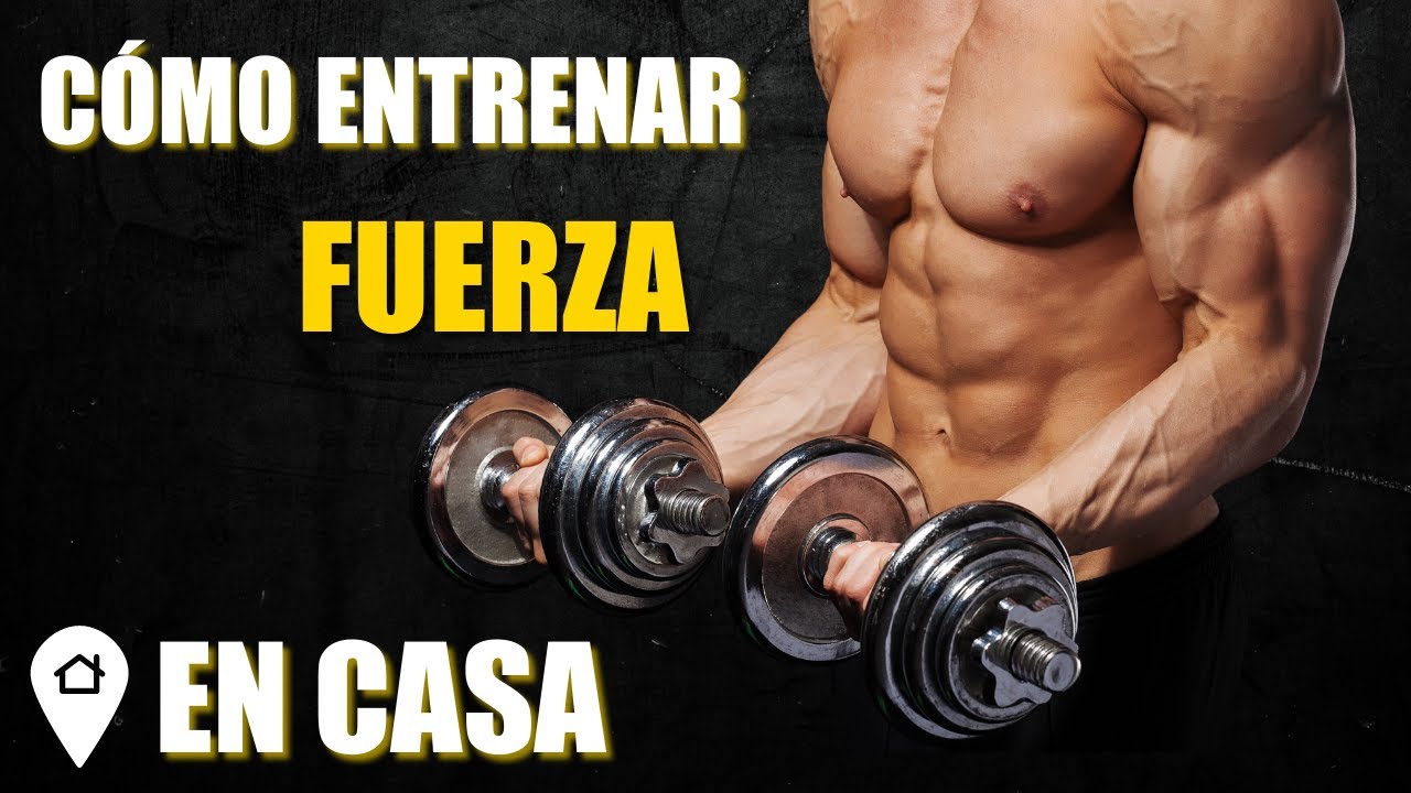 CÓMO Entrenar FUERZA 💪 en CASA 🏠 - Triatlón