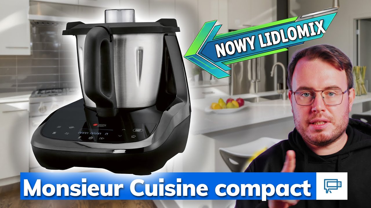 Termorobot MC compact 🧑‍🍳 NOWY Lidlomix w wersji MINI 🤏 Unboxing / Porównanie z MC Smart 🍴